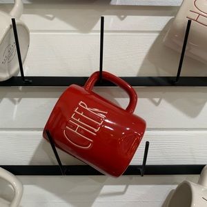 Rae Dunn red CHEER mug